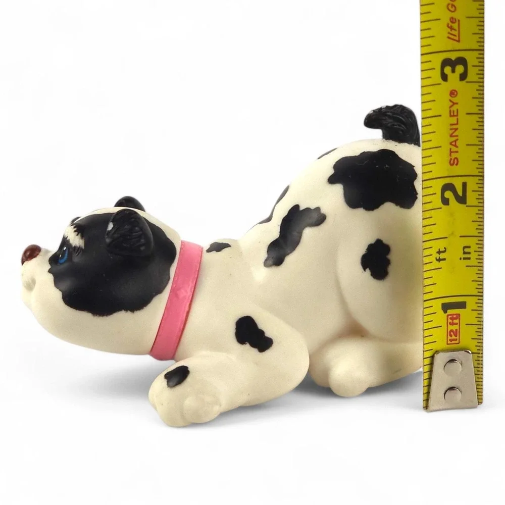 Vintage 1993 Hasbro Puppy Surprise Funtime Dalmatian Dog Figure Vinyl Toy Rare